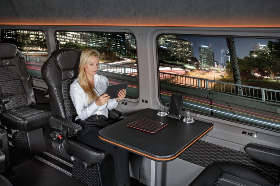 Интерьер Mercedes-Benz Sprinter Conference Lounge by Brabus 2016 года  (фото 5 из 15)